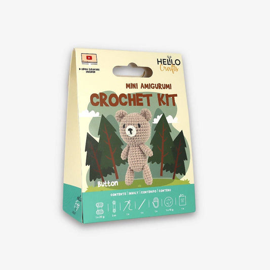 Button | DIY Mini Crochet Kit